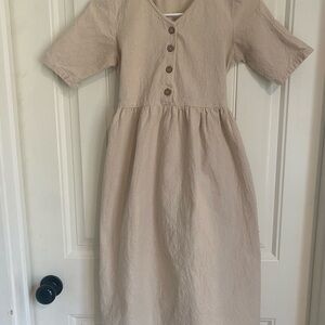 Little cottonwood cream alder dress